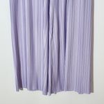 Ann Taylor  Light Purple Pleated Wide Leg Pants Size Medium Photo 3
