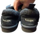 Koolaburra by Ugg ‎ Slipper Boots Womens Black Suede Shearling Lined Cozy Warm Photo 5