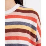 Madewell  Cardiff Striped Crewneck Sweater in Coziest Yarn Size XS Preppy Boxy Photo 3