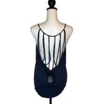 Chaser  Open Back Jersey Tank Top Size Medium Charcoal‎ New Photo 1
