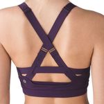 Lululemon  Pure Practice Bra Deep Zinfandel Purple Women 6 Luxtreme‎ Strappy Photo 1