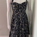 Anthropologie Black and Ivory 50s Pin Up Dress Taylor Swift Photo 4