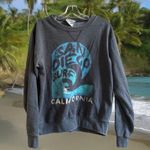 US Vintage San Diego California Crewneck Sweatshirt Beach Women’s size L Blue Size L Photo 0