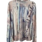 & Other Stories & Other Stories Watercolour Button Up Blouse Slight Puff Shoulder 10 Photo 4