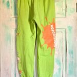 Nickelodeon Rugrats Lime Green Sweatpants Size XS Photo 4