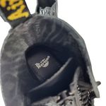 Dr. Martens Sinclair Platform Zebra Embossed Zip Up Lace Closure in Black Photo 11