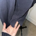 Aventura Organic Cotton Blend Ribbed‎ Hazelton Crew Neck Size XL Blue Photo 3