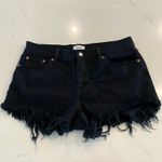 Pistola  Gigi Low Rise Cut Off Shorts Black Size‎ 30 Photo 2