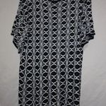 Cato  22/24 Black White String Knit Dress Plus Photo 0