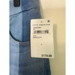 Good American  Good Boy Jeans Size 2 Indigo279 Colorblock Denim‎ High Rise Photo 2