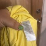 Sandra Darren Yellow Lace Midi Dress size 14 Photo 8