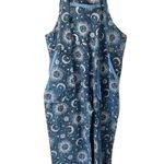 Rising International SunMoon Blue Cotton Overalls size small Photo 0