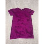 Athleta Women's Momentum Camo Short Sleeve Seamless Activewear Top M Pink Photo 1