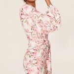 BRONX & BANCO Layla Pink Bow Back One Shoulder Silk Mini Dress Size Medium Photo 1