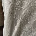 New York And Company  Gray Lace Tank Top Size Large Photo 7