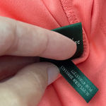 Ralph Lauren Lauren  Knit Dress Sleeveless‎ Fit & Flare Coral  S Layered Photo 7