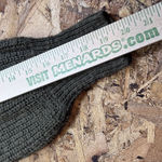 Pink Rose Olive Green Chunky Knit Cropped Sweater Cable Twisted Back Size S Cozy Photo 9