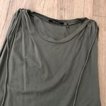 Isabel Marant  Greyish Green Tank Top with Shoulder Detail size 40 US Large Photo 1