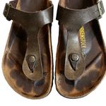 Birkenstock  Gizeh Birko Flor Sandals, Bronze EU 36 Photo 1