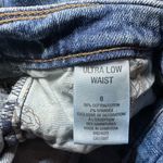 Old Navy Vintage Y2K Women’s Flare Denim Maxi Skirt Ultra Low Waist Sz 6 Grunge Girl Photo 7