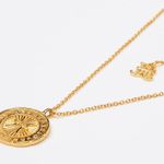 Pisces Coin Necklace, Zodiac/Sterling Silver Photo 4