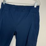 Eddie Bauer  Womens Sz 6 Travex Climatrail Crop Cargo Pants Hiking Navy Blue Photo 6