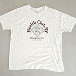 Abercrombie & Fitch 'Health Club NY' Print White Woman's T-Shirt Photo 0