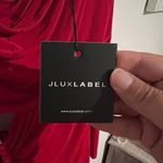 JLUXLABEL NWT JLux label Red maxi bandage dress M Photo 10