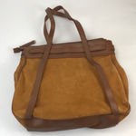Isaac Mizrahi  Brown Leather Handbag Photo 0