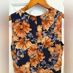 Babaton Aritzia  Floral Long Tank Top size Small Photo 5