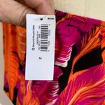 Old Navy NWT Banana Leaf Romper Black Pink & Orange Print Size M Photo 3