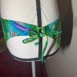 Sun and Sea Tropical Print Side Tie Bikini Bottoms Size L Photo 3