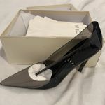 Good American LIGHT SMOKE Elegant Black Women's Heels size 10 Photo 1