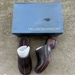 Hillard & Hanson  womens Brown Slip-On Shoes size 8 Photo 3