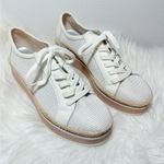 DOLCE VITA Telah White Mesh Platform Shoes Size 9 Photo 3