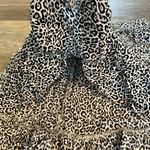 American Eagle  black-and-white leopard mini skirt Photo 4