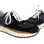 Madewell Kickoff Trainer in Dark Colorblock Nubuck & Suede 9 Photo 0