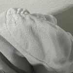 Moschino Vintage Cheap and Chic Light Wool Rouche Sleeve Crop Blazer 90s US 8 Photo 6