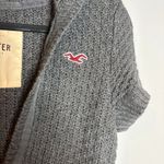 Hollister Y2K  grey knit hooded sweater tunic dress Photo 1