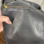 Coach  Bixby sling bag VTG rare made in USA black‎ leather drawstring bucket bag Photo 2