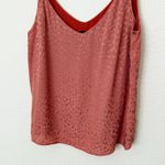 [NAF NAF] Coral Animal Print Shoulder Bow Strap Sleeveless Blouse Size Small S Pink Photo 5