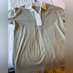 Everlane  Sage Green Collared Shirt Dress size medium Photo 9