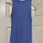 A New Day  Tank Top Ribbed Periwinkle Photo 0