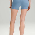 Lululemon  Align High-Rise Short 4" Utility Blue W7BJYS size 8 nulu fabric Photo 0