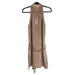 Solid & Striped  The Sawyer Dress Crochet Cover Up Dress Sleeveless Belt Beige M Photo 3