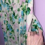 Old Navy Linen-Blend Fit & Flare Midi Sundress Women 2X Cottagecore Coquette Photo 3