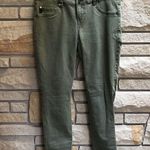 Torrid  Three Button Jeggings Skinny Jeans Olive Green 12 Photo 7