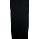 H&M  Women’s Jersey Knit Crossover Front Midi Skirt Black Size S Photo 0