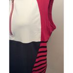 Annika Cutter & Buck Golf Pickleball Sleeveless partial zip Polo Color block XL Photo 1