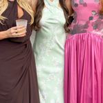 BHLDN  Ruby Twist Halter Satin Dress Photo 2